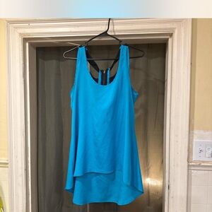 Blue Sleeveless Women's Top